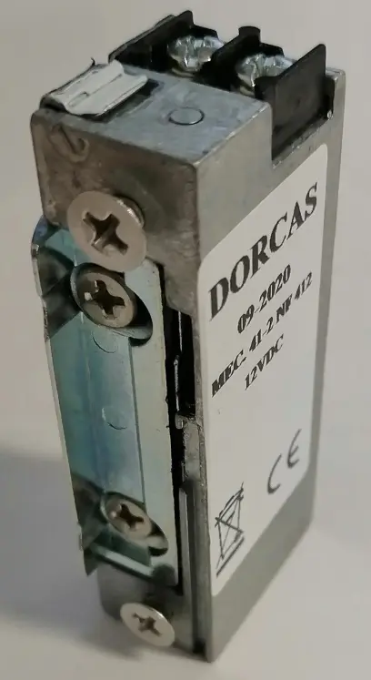 zámek elektrický Dorcas 41-2NF412 nízkoodběrový 12V DC, šíře 16,4mm